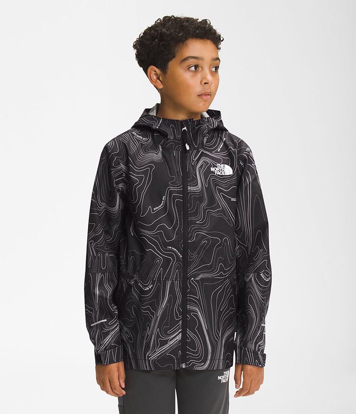 Chaqueta The North Face Niño Printed Alta Vista Rain - Colombia NOLFSH972 - Negras